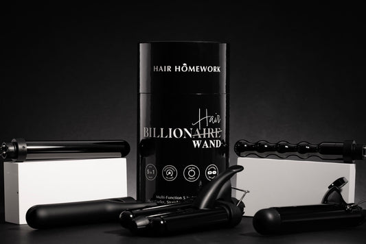 Billionhair 5 in 1 Wand, multifunction hair tool